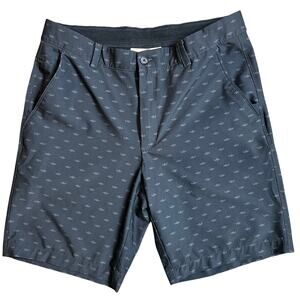 Greg Norman ML74 MicroLux Hybrid Shorts 32 Mens Performance Golf Casual Shark